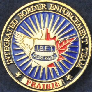 Integrated Border Enforcement Team (IBET) Prairie Region (Mini coin)