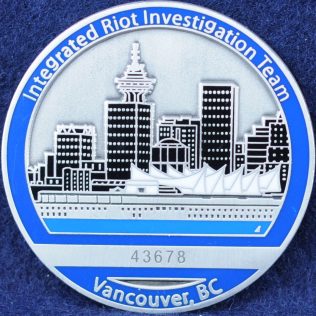 Integrated Riot Investigation Team, Vancouver, BC