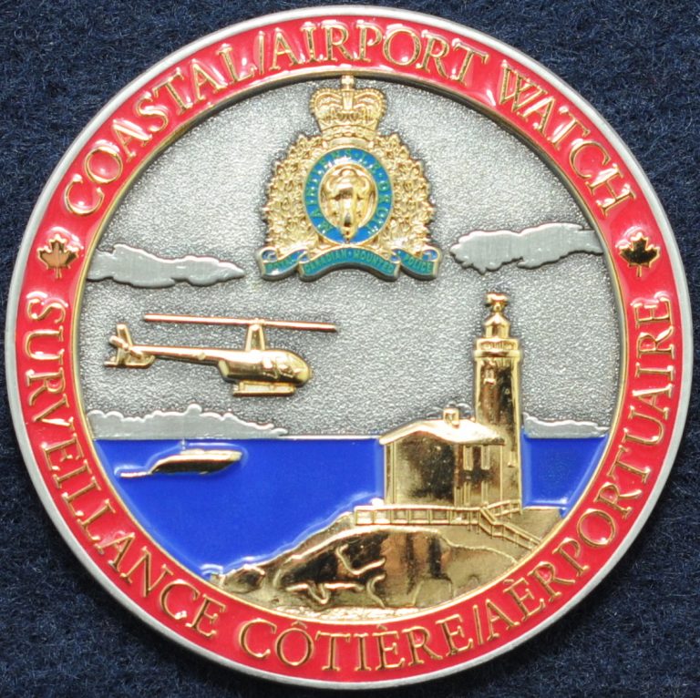 RCMP Depot Division Bronze Challengecoins ca