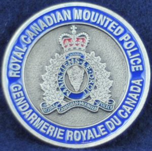 RCMP Island District E Division (silver) 2