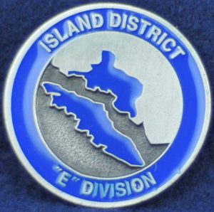 RCMP Island District E Division (silver)