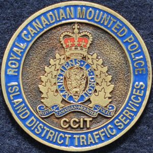 RCMP Island District Traffic Services Gold 2