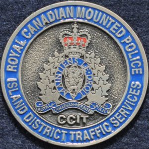 RCMP Island District Traffic Services Silver