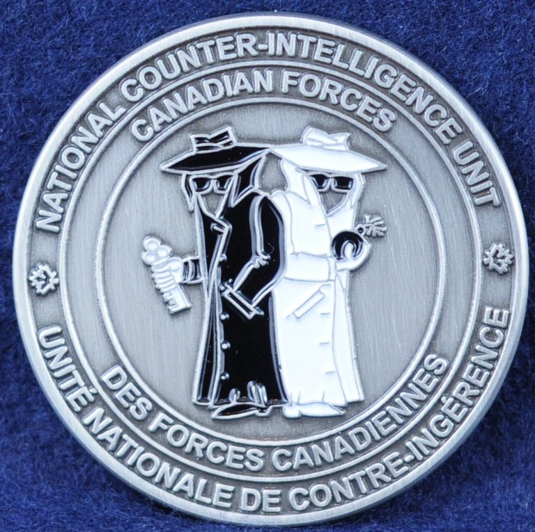 National CounterIntelligence Unit Canadian Forces Challengecoins.ca