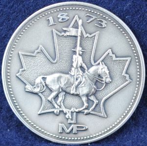 RCMP 1873 MP pewter