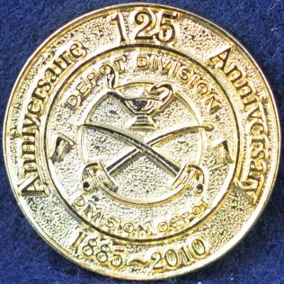 RCMP Depot Division 125th Anniversary (gold)