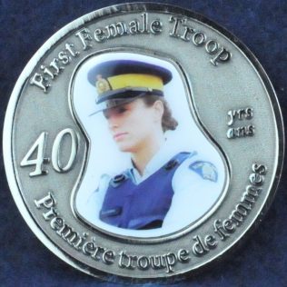 RCMP First Female Troop 40 years