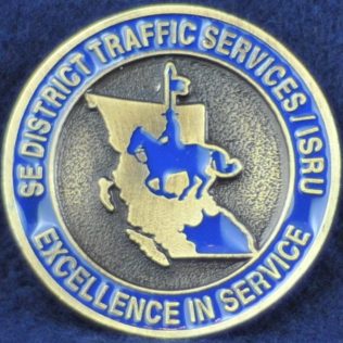 RCMP E Division South East District Traffic Services IRSU (gold)