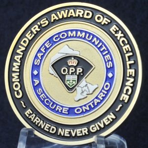 Ontario Provincial Police Commander's Award of Excellence 2