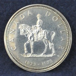 RCMP Canada Dollar 1873-1973