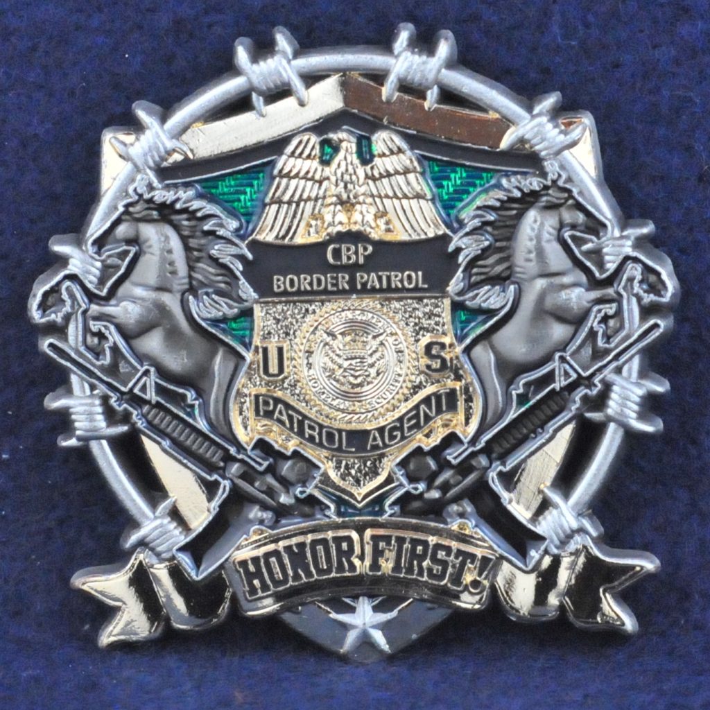 US Border Patrol Commemorating 90 years | Challengecoins.ca