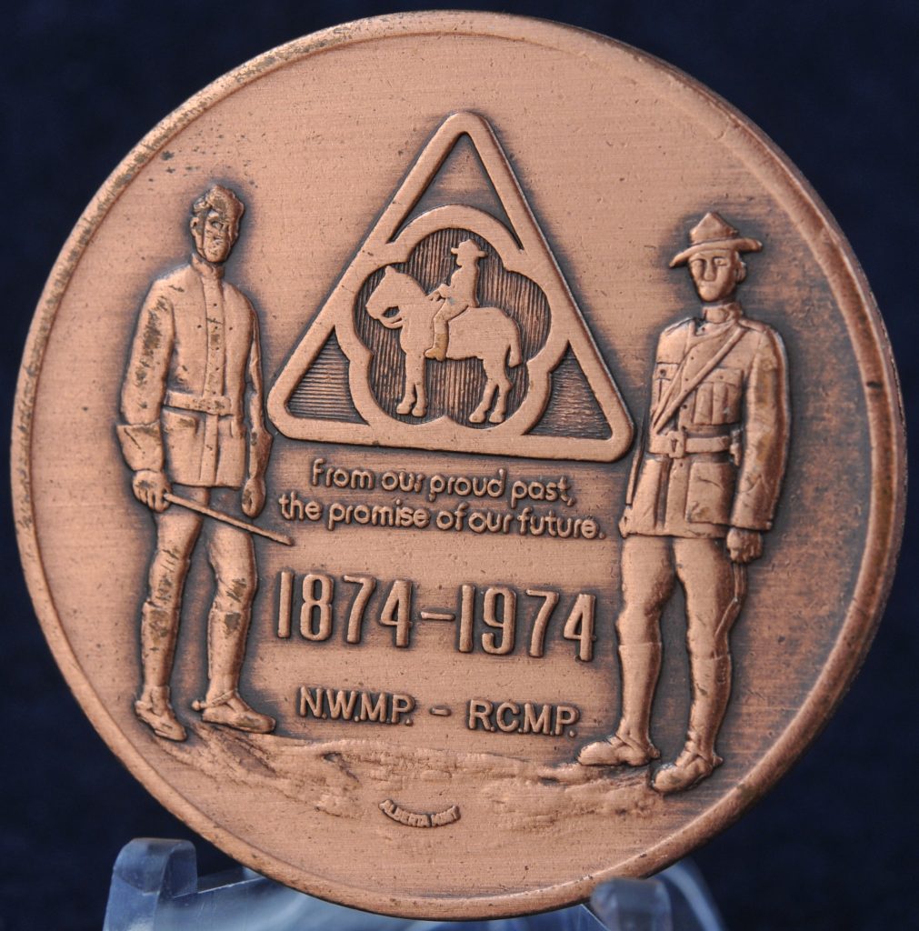 RCMP Musical Ride 1874 1974 Challengecoins ca