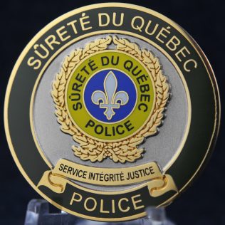Surete du Quebec Mesure d'urgence autoroutier