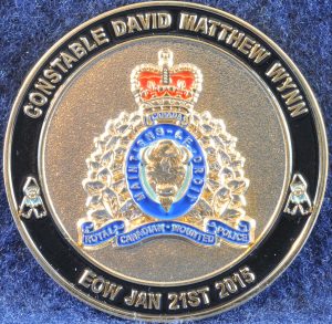 RCMP Memorial Constable David WYNN and Auxiliary Derek BOND