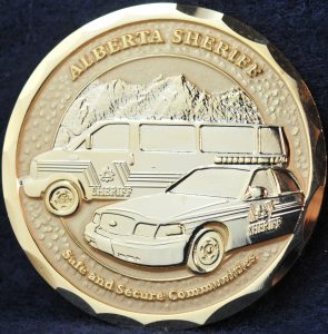 Alberta Sheriff 25 years 1988-2013 2