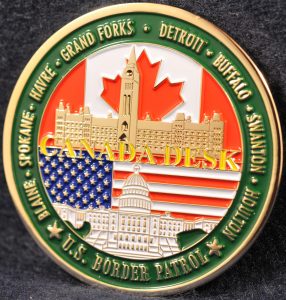 US Border Patrol Canada Desk