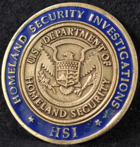 US Homeland Security Investigations HSI Boston, MA 2