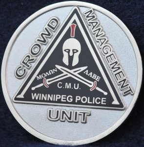 Winnipeg Police Service Crowd Management Unit 2