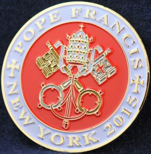 US New York Port Authority Police 2015 Pope Francis 2