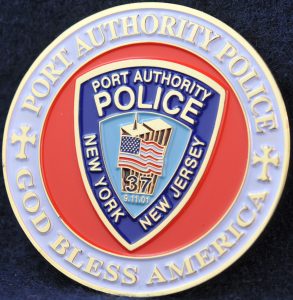US New York Port Authority Police 2015 Pope Francis