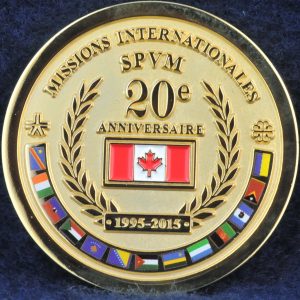 SPVM Missions Internationales 20e anniversaire 2