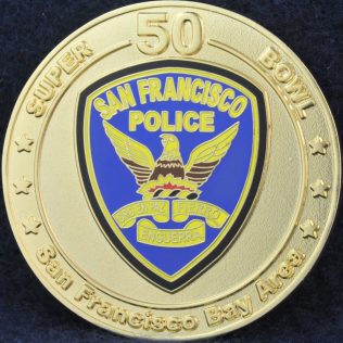 San Francisco Police 50th Super Bowl