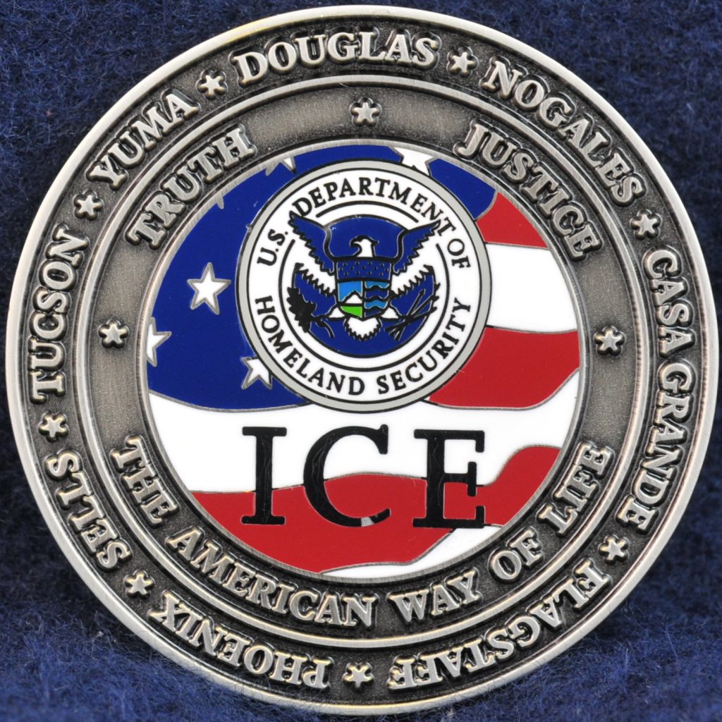 Us homeland security investigations arizona challengecoins ca