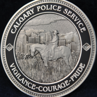 Calgary Police Service Vigilance Courage Pride