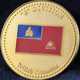 RCMP E Division Commanding Officer's Medallion