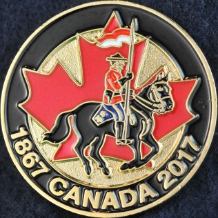 RCMP 1867 Canada 2017 Gold