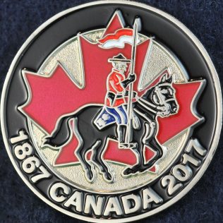 RCMP 1867 Canada 2017 Silver