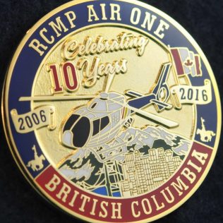 RCMP E Division Air One 10th Anniversary