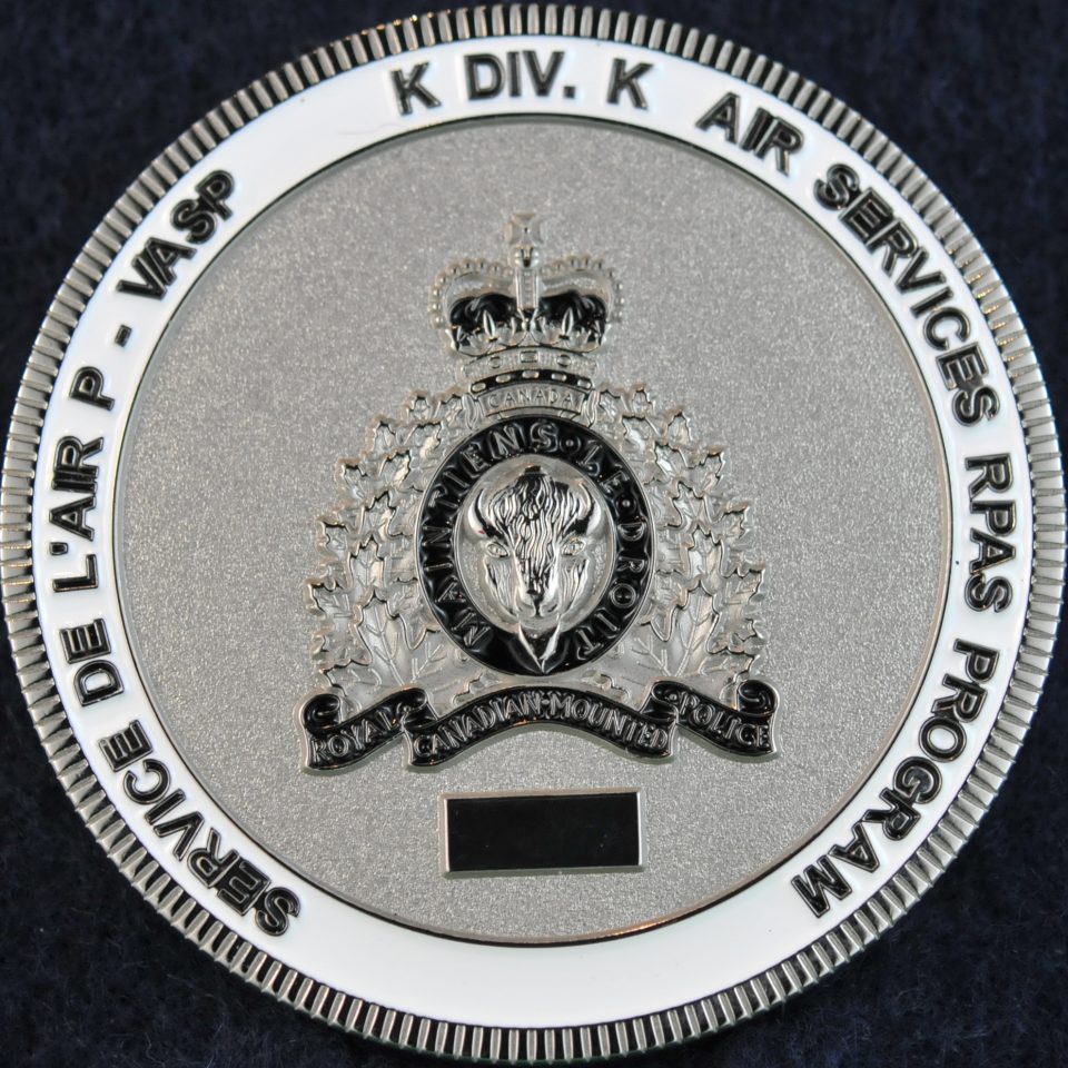 RCMP K Division Air Services RPAS Program | Challengecoins.ca