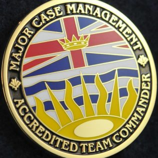 RCMP E Division Major Case Management BC Accredited Team Commander