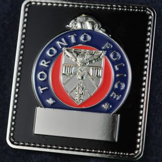 Toronto Police Service Badge Spartan Coin