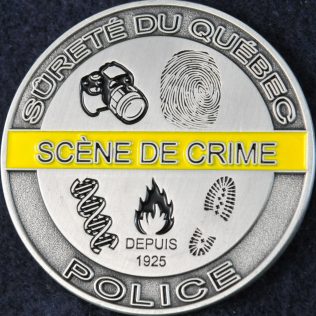 Sûreté du Québec - Service de la Criminalistique