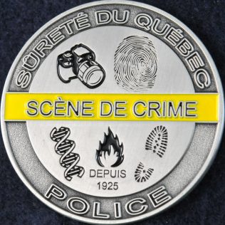 Sûreté du Québec - Service de la Criminalistique