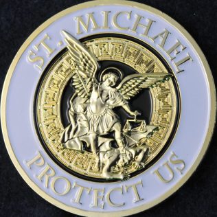 Toronto Police Service St-Michael (white and gold)