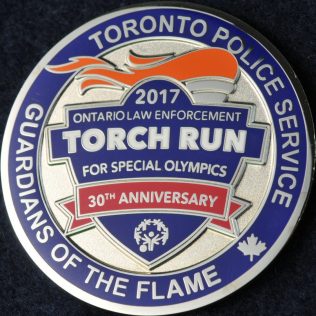 Toronto Police Service Torch Run 2017