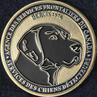 Canada Border Services Agency CBSA Detector Dog Service