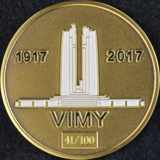 Toronto Police Service War Veterans Vimy 1917 - 2017