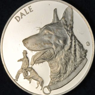 RCMP Centennial Canine Division Established Dale