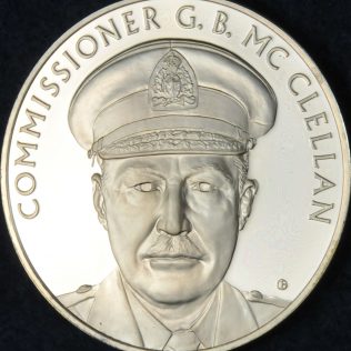 RCMP Centennial Commissioner G B McCLELLAN