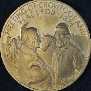 RCMP Centennial Meeting of Crowfoot and Macleod 1874