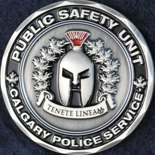 Calgary Police Service Public Safety Unit light blue