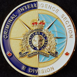 RCMP E Division Criminal Intelligence Section