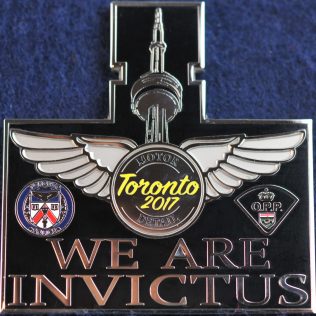 Toronto Police Service Invictus Games Motor Squad black
