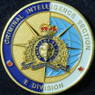 RCMP E Division Criminal Intelligence Section