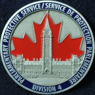 RCMP National Division Parliamentary Protective Service Division 4