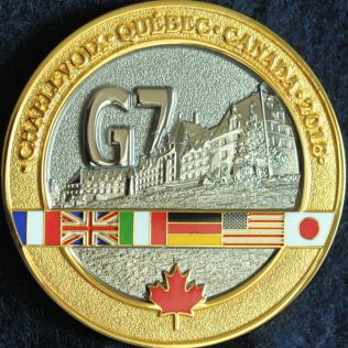 RCMP and SQ Integrated Security Unit G7 2018 Convois